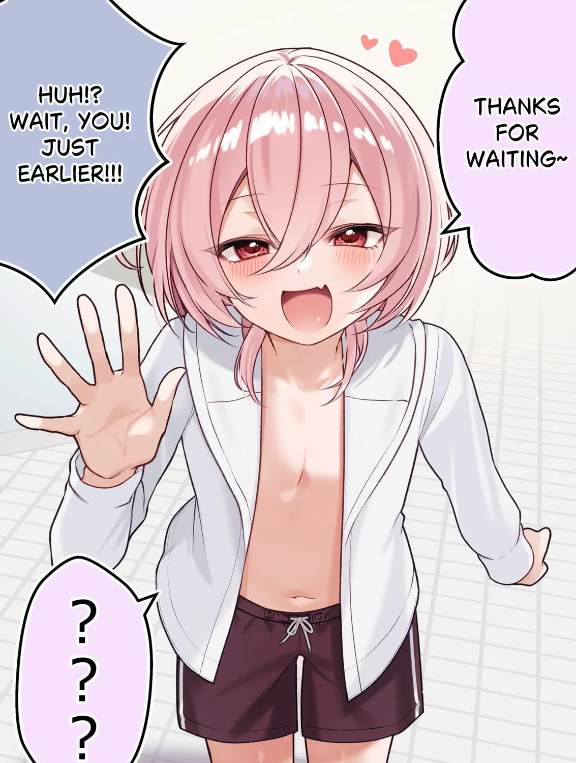 Omotteta Kanji ni Naranakatta Otokonoko Chapter 15.5 page 1 - 