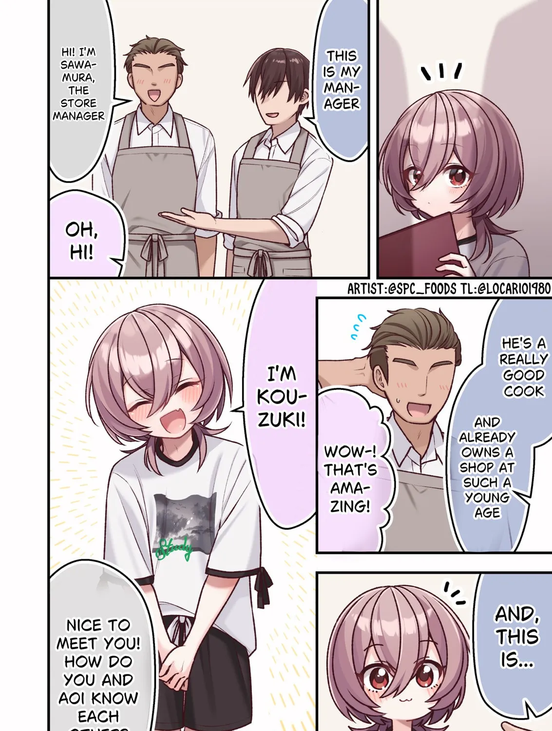Omotteta Kanji ni Naranakatta Otokonoko Chapter 17 page 1 - 