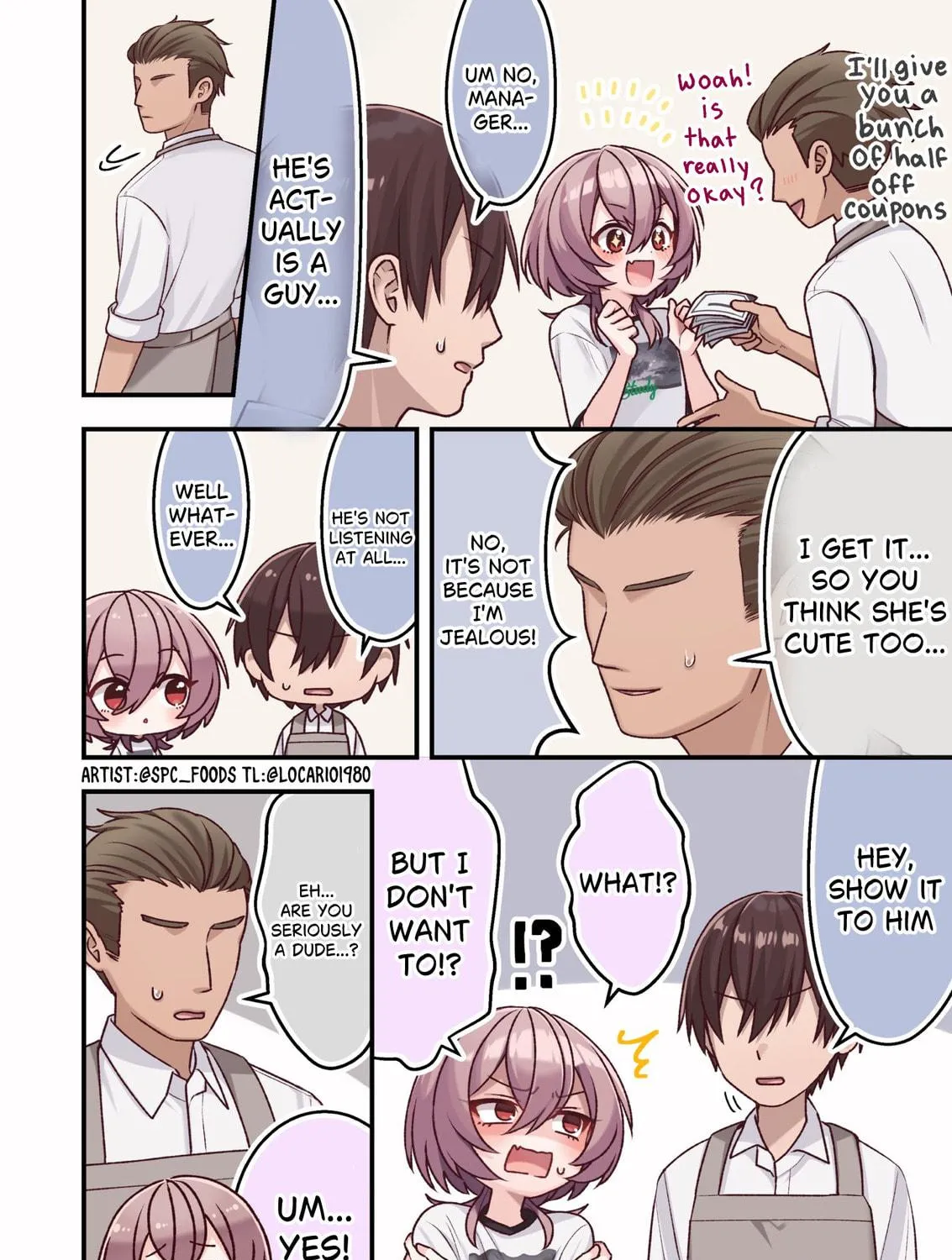 Omotteta Kanji ni Naranakatta Otokonoko Chapter 17 page 5 - 