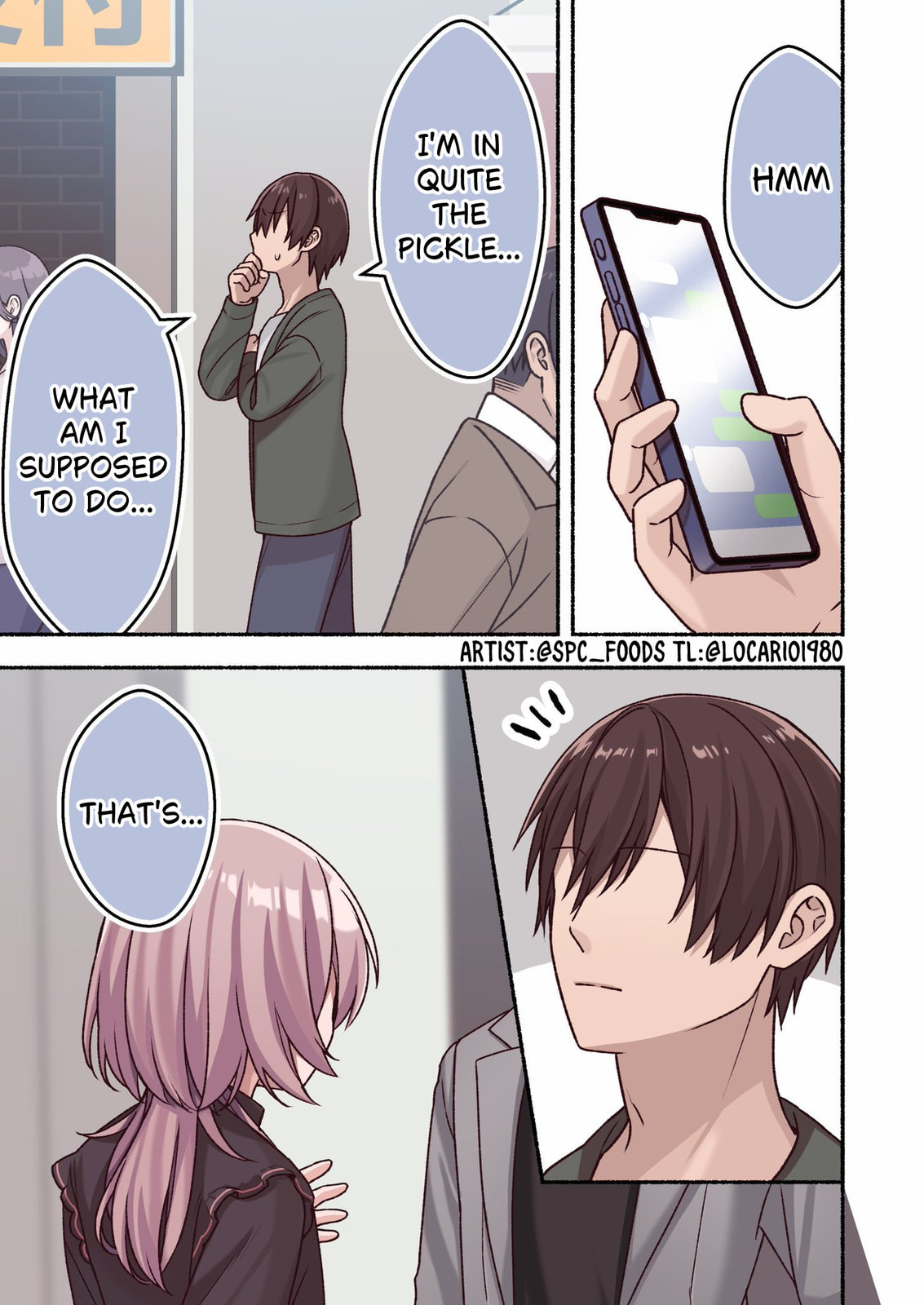 Omotteta Kanji ni Naranakatta Otokonoko Chapter 24 page 1 - 