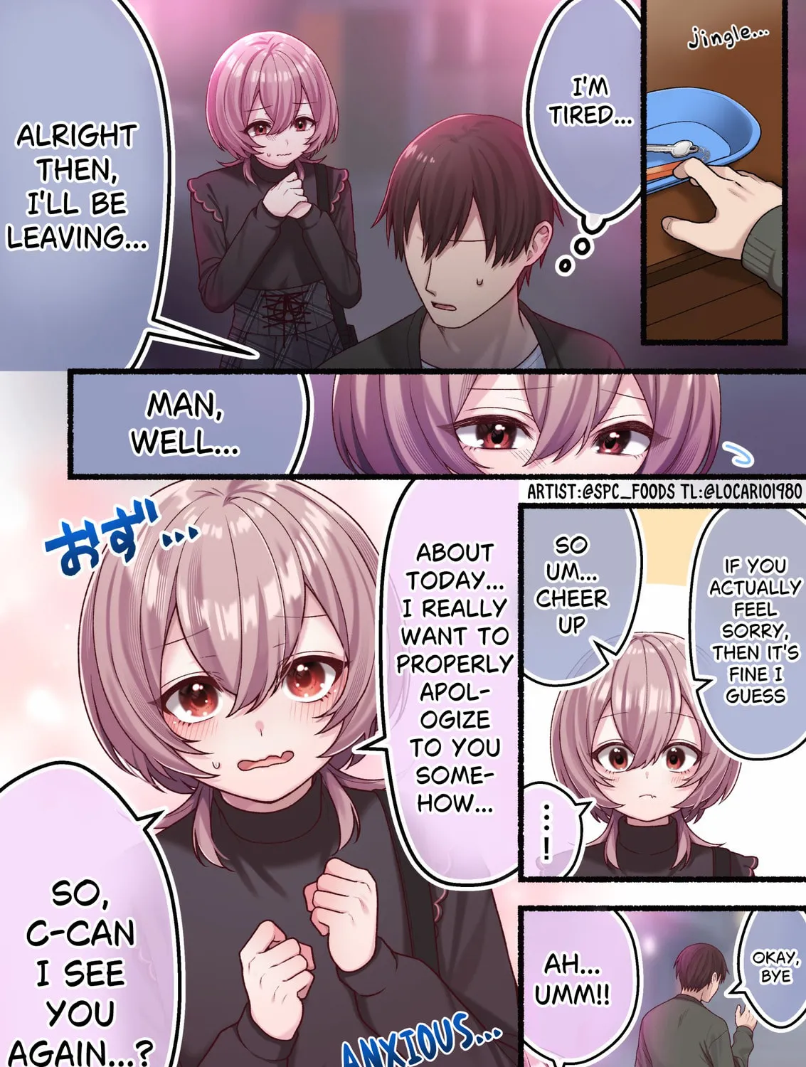 Omotteta Kanji ni Naranakatta Otokonoko Chapter 3 page 1 - 