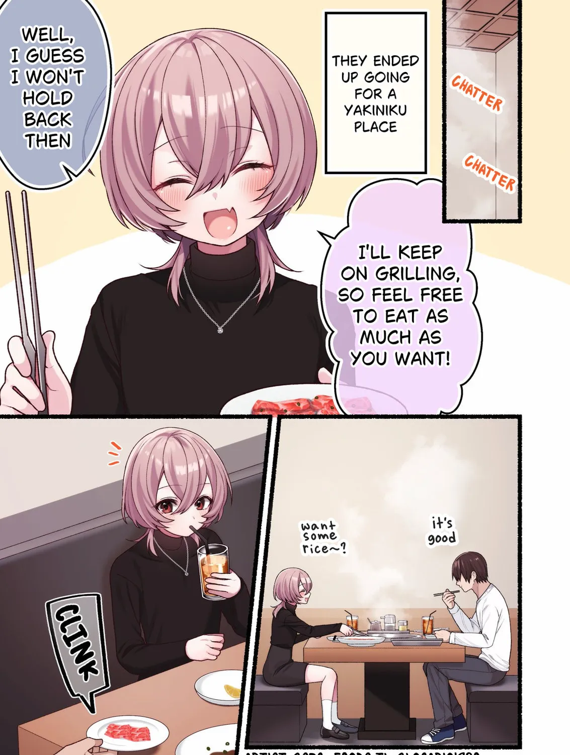 Omotteta Kanji ni Naranakatta Otokonoko Chapter 5 page 1 - 