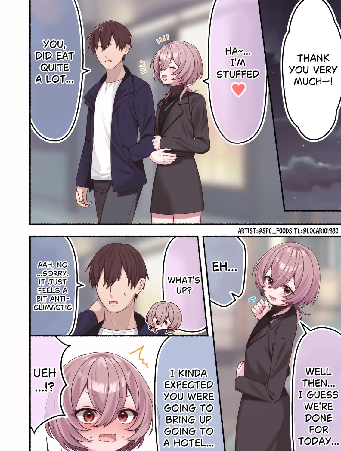 Omotteta Kanji ni Naranakatta Otokonoko Chapter 6 page 1 - 