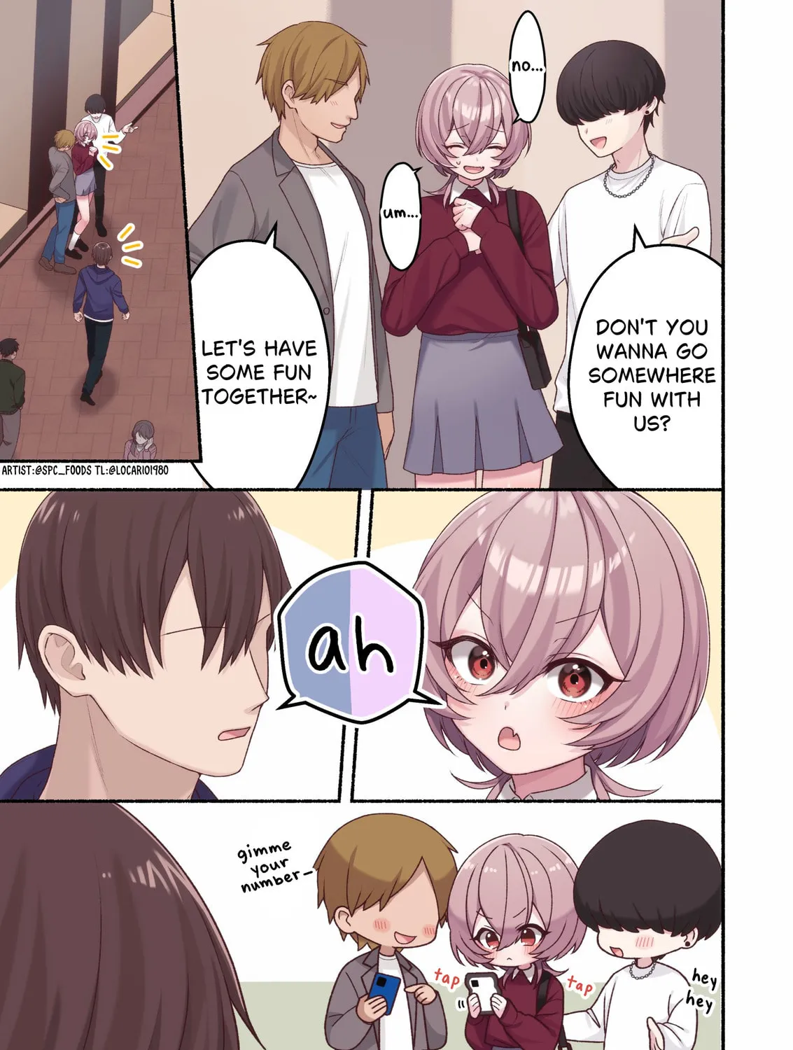 Omotteta Kanji ni Naranakatta Otokonoko Chapter 7 page 1 - 