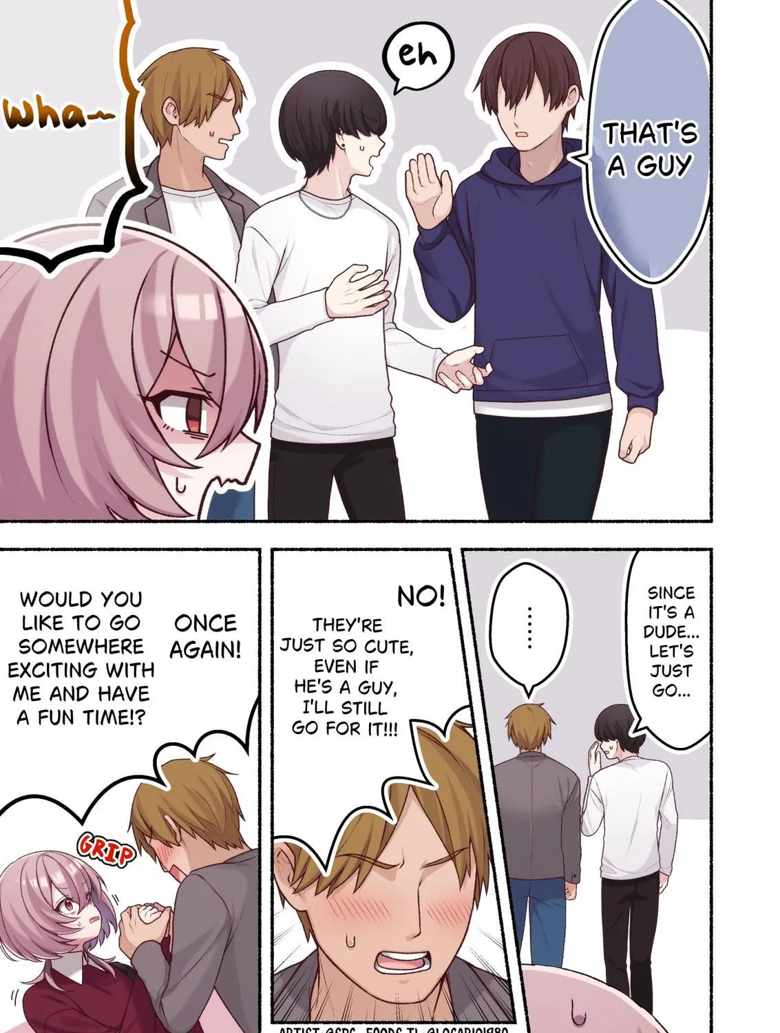 Omotteta Kanji ni Naranakatta Otokonoko Chapter 7 page 5 - 