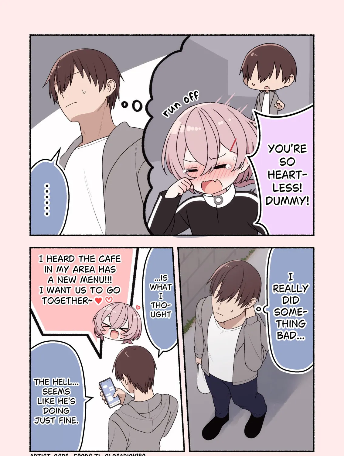 Omotteta Kanji ni Naranakatta Otokonoko Chapter 8.5 page 1 - 