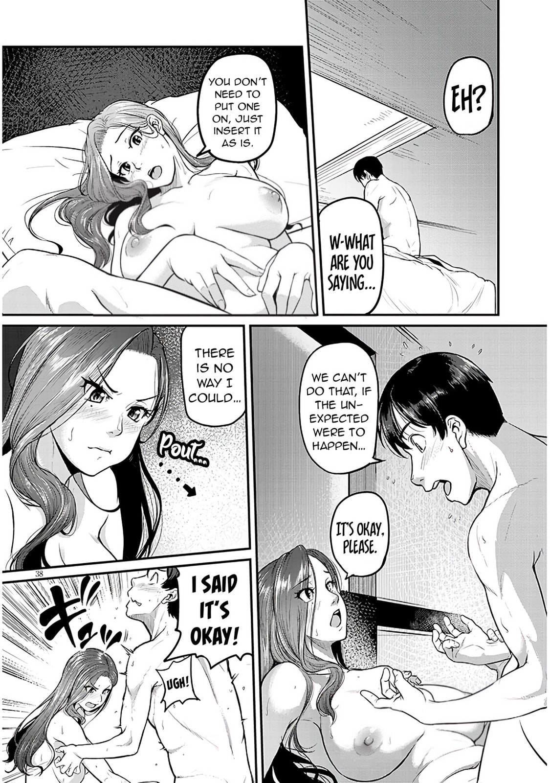 On My Way Home from Work, My Beautiful Single Beauty Boss Asked Me to Do Something for Her. Chapter 1 page 38 - 