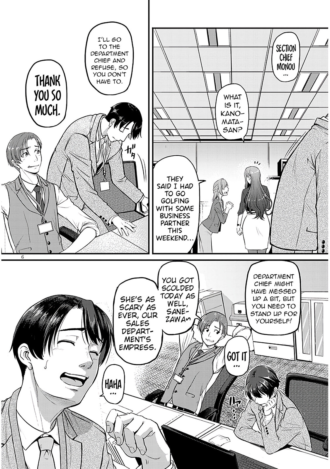On My Way Home from Work, My Beautiful Single Beauty Boss Asked Me to Do Something for Her. Chapter 1 page 6 - 