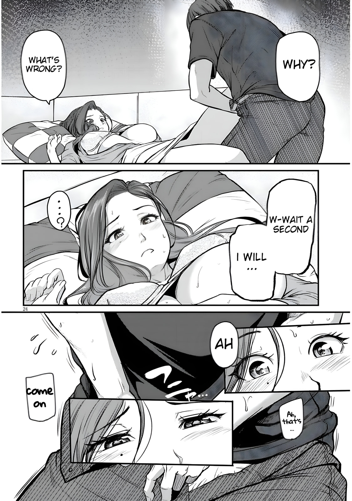 On My Way Home from Work, My Beautiful Single Beauty Boss Asked Me to Do Something for Her. Chapter 10 page 24 - 