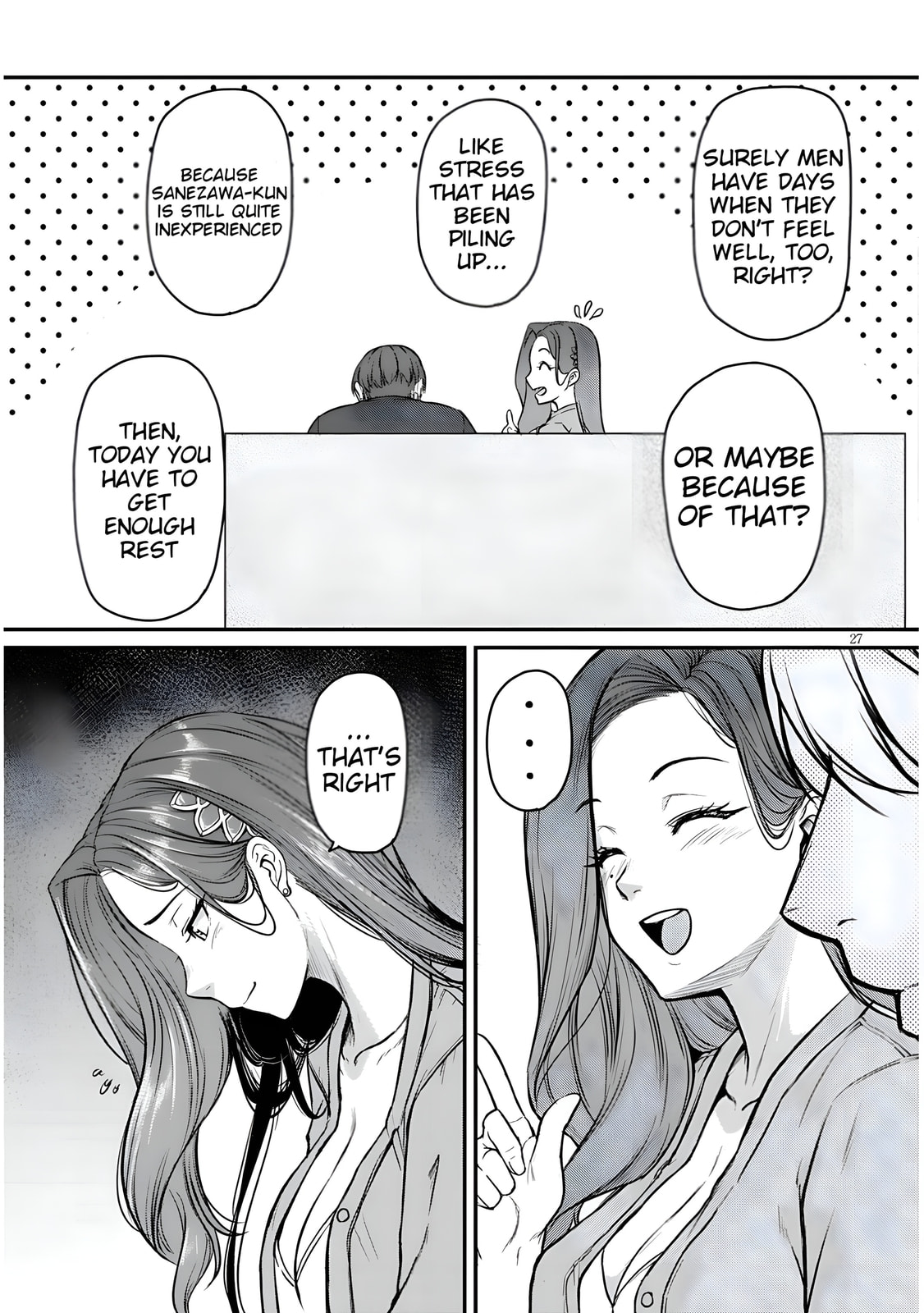 On My Way Home from Work, My Beautiful Single Beauty Boss Asked Me to Do Something for Her. Chapter 10 page 27 - 