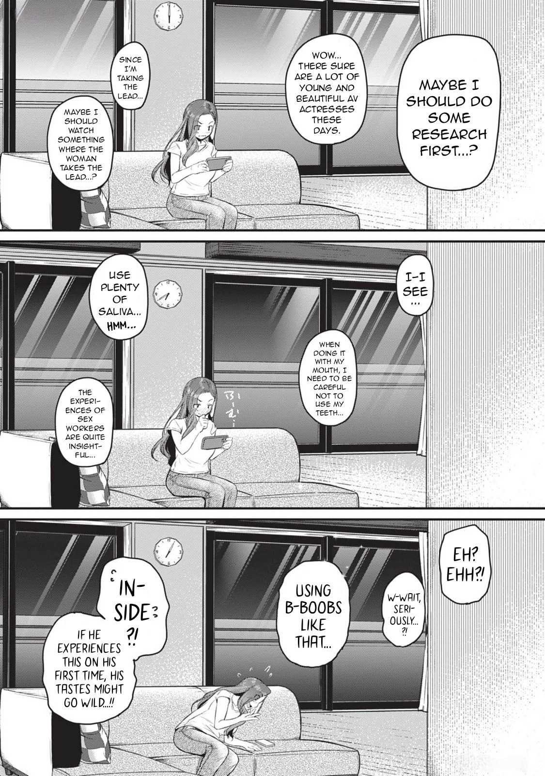 On My Way Home from Work, My Beautiful Single Beauty Boss Asked Me to Do Something for Her. Chapter 5.5 page 9 - 