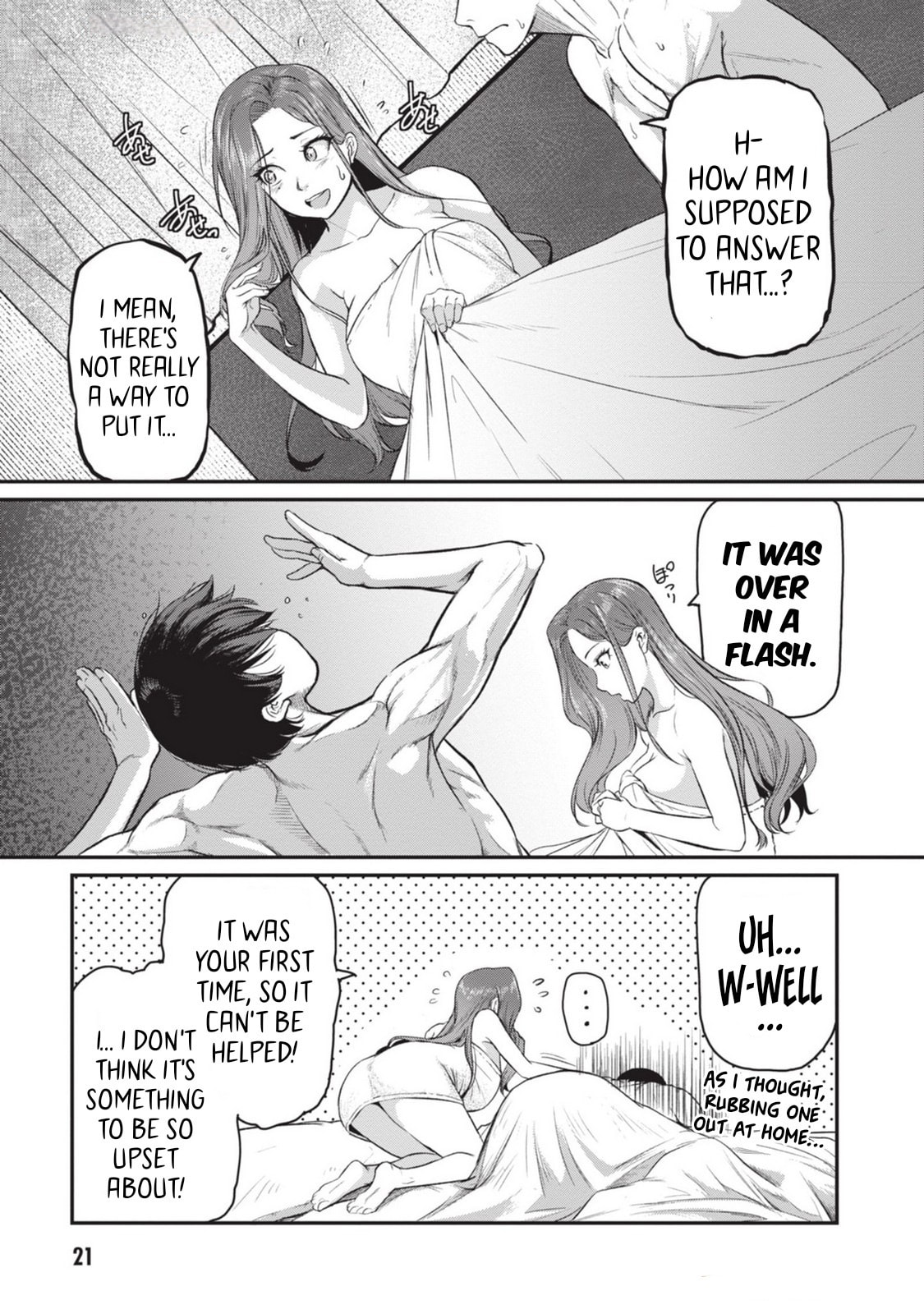 On My Way Home from Work, My Beautiful Single Beauty Boss Asked Me to Do Something for Her. Chapter 6 page 20 - 