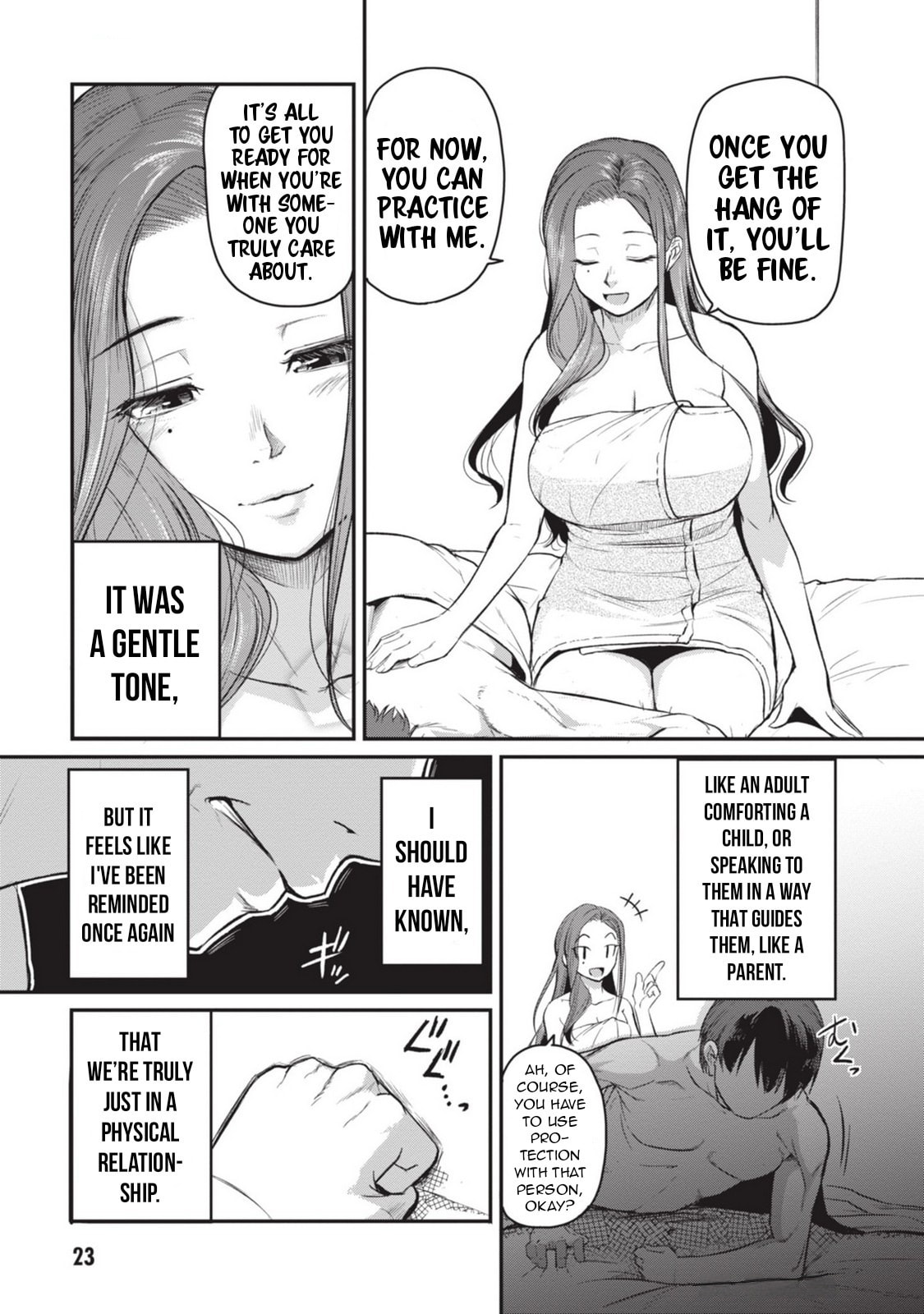 On My Way Home from Work, My Beautiful Single Beauty Boss Asked Me to Do Something for Her. Chapter 6 page 22 - 