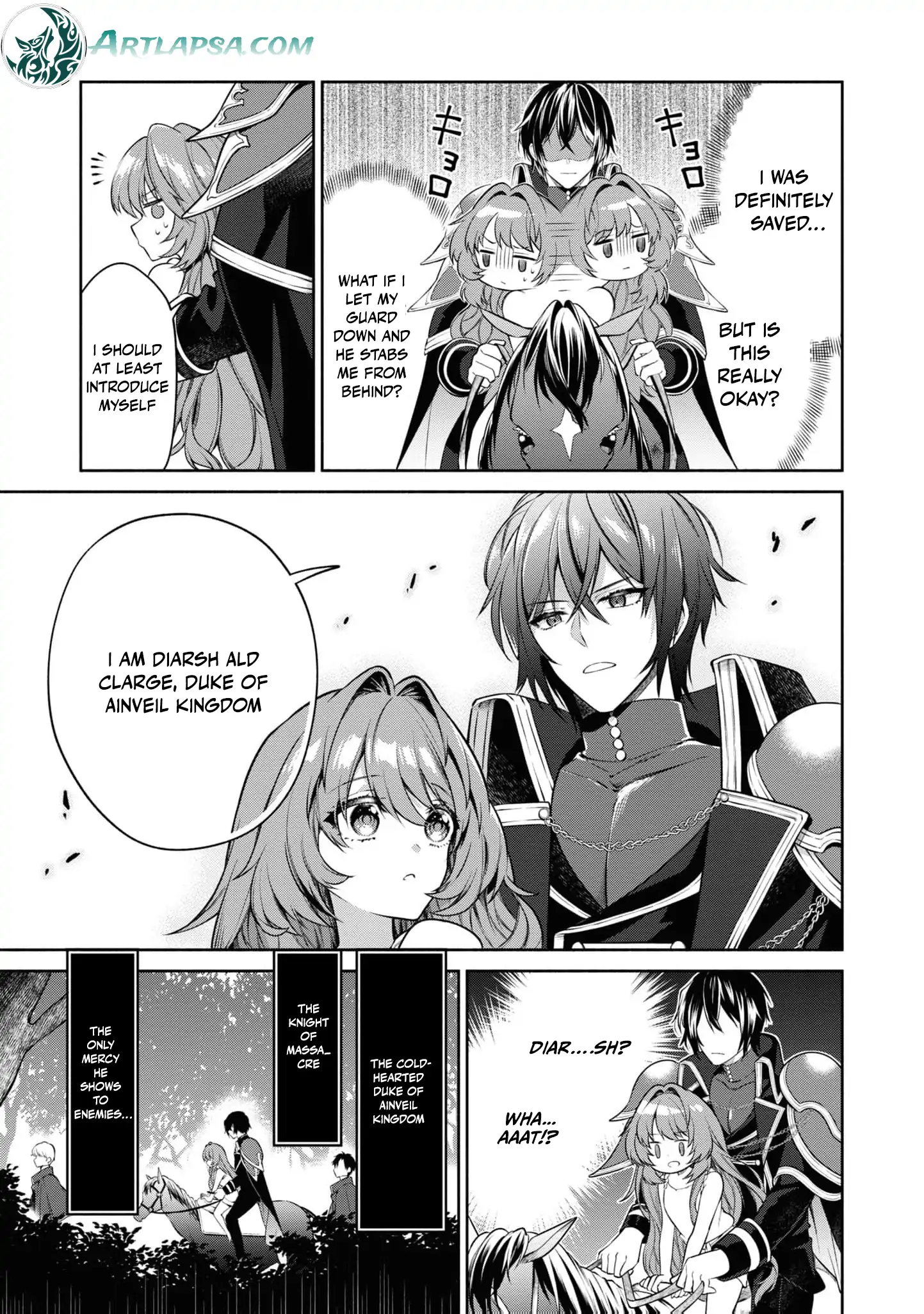 Once a Saint, Now a Child — Rescued by a Duke, Reborn as an Alchemist Chapter 2 page 13 - 