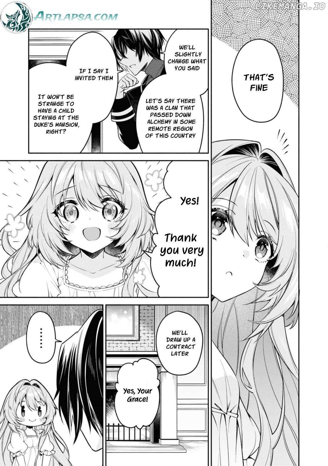 Once a Saint, Now a Child — Rescued by a Duke, Reborn as an Alchemist Chapter 4 page 26 - 