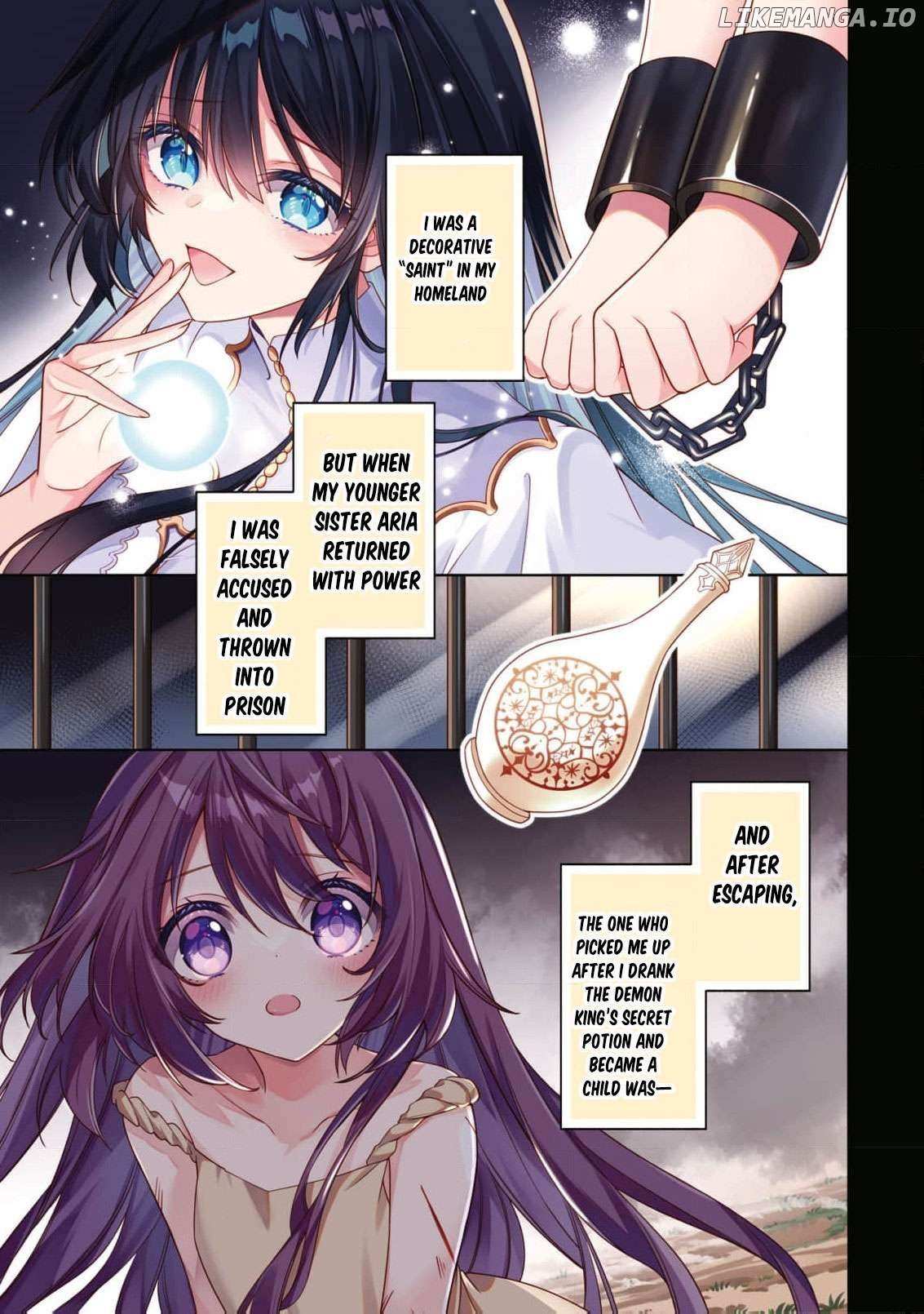 Once a Saint, Now a Child — Rescued by a Duke, Reborn as an Alchemist Chapter 6 page 5 - 