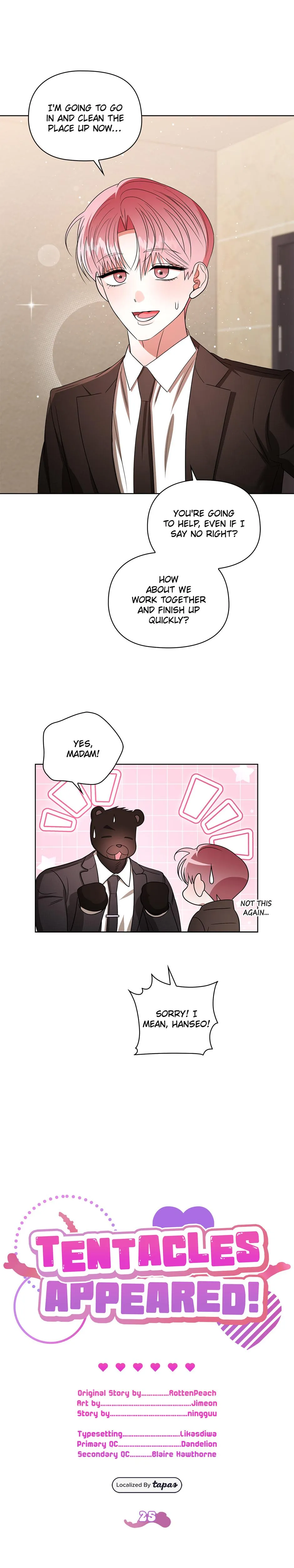 One Day, Tentacles Appeared Chapter 25 page 5 - 