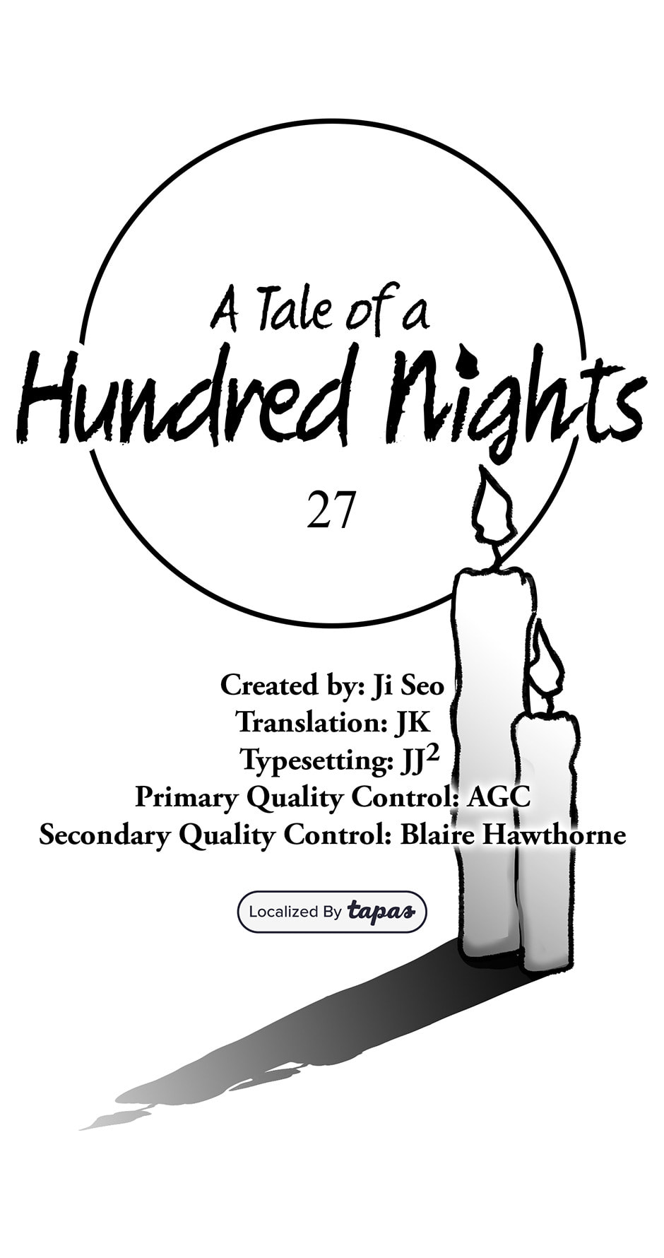 One Hundred Nights Chapter 27 page 1 - 