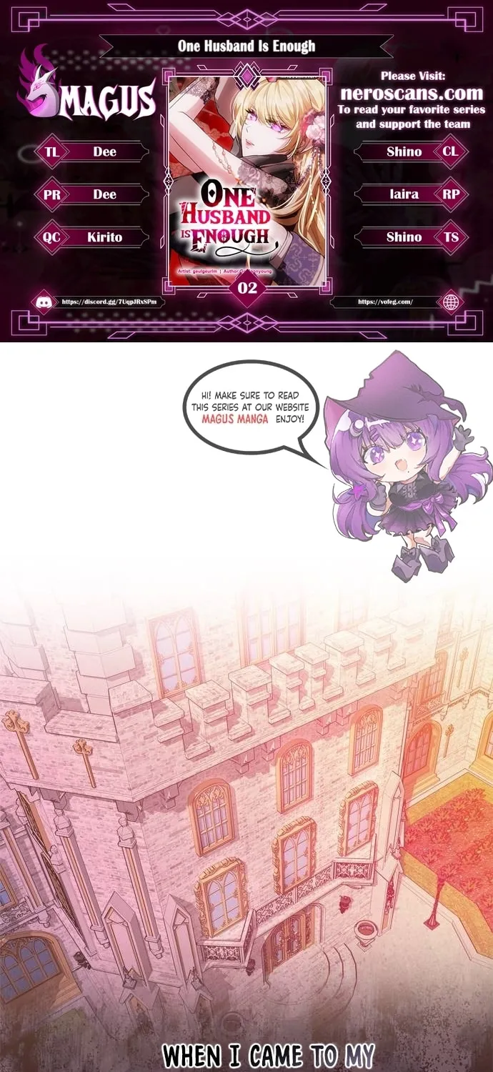 One Husband Is Enough Chapter 2 page 1 - 