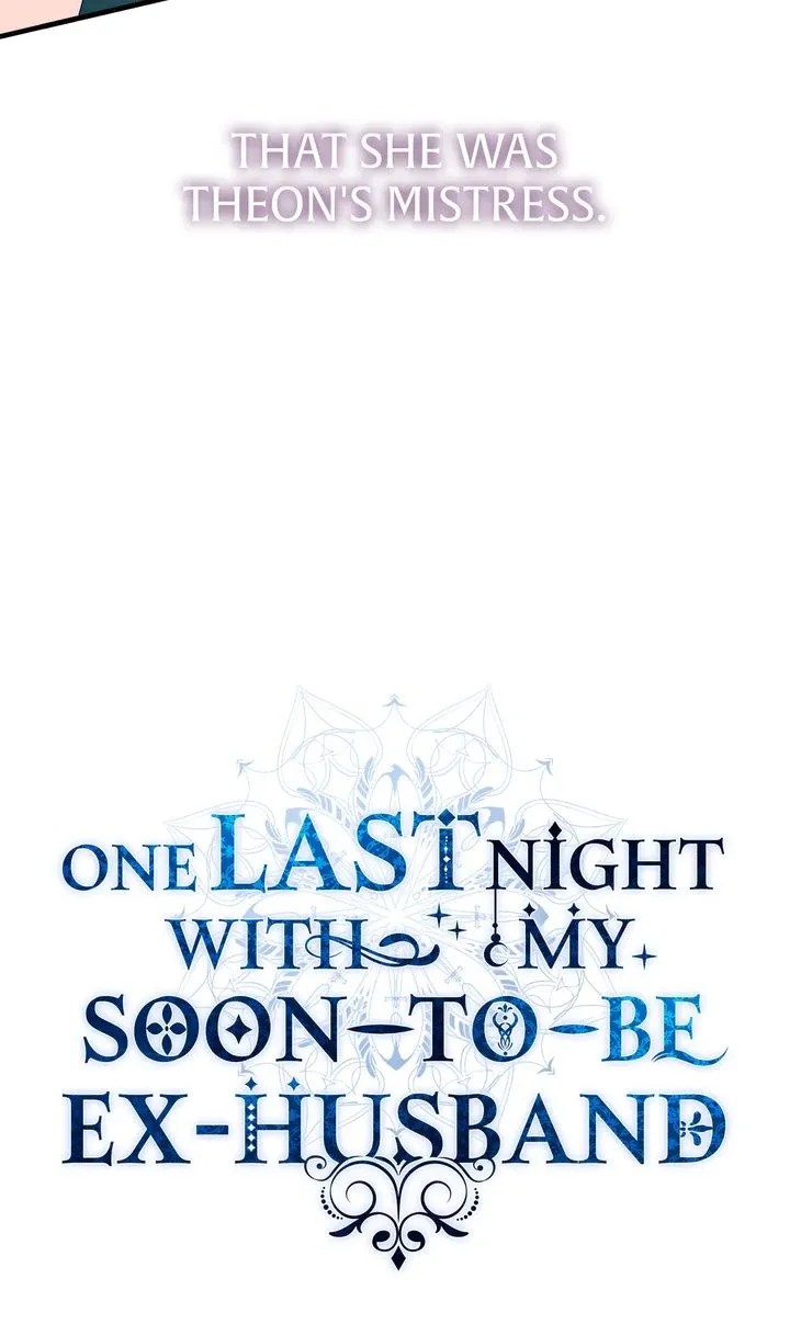 One Last Night With My Soon-to-Be Ex-Husband Chapter 3 page 80 - 