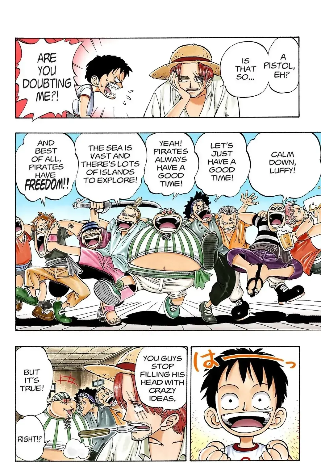 One Piece (Official Colored) Chapter 1 page 19 - 