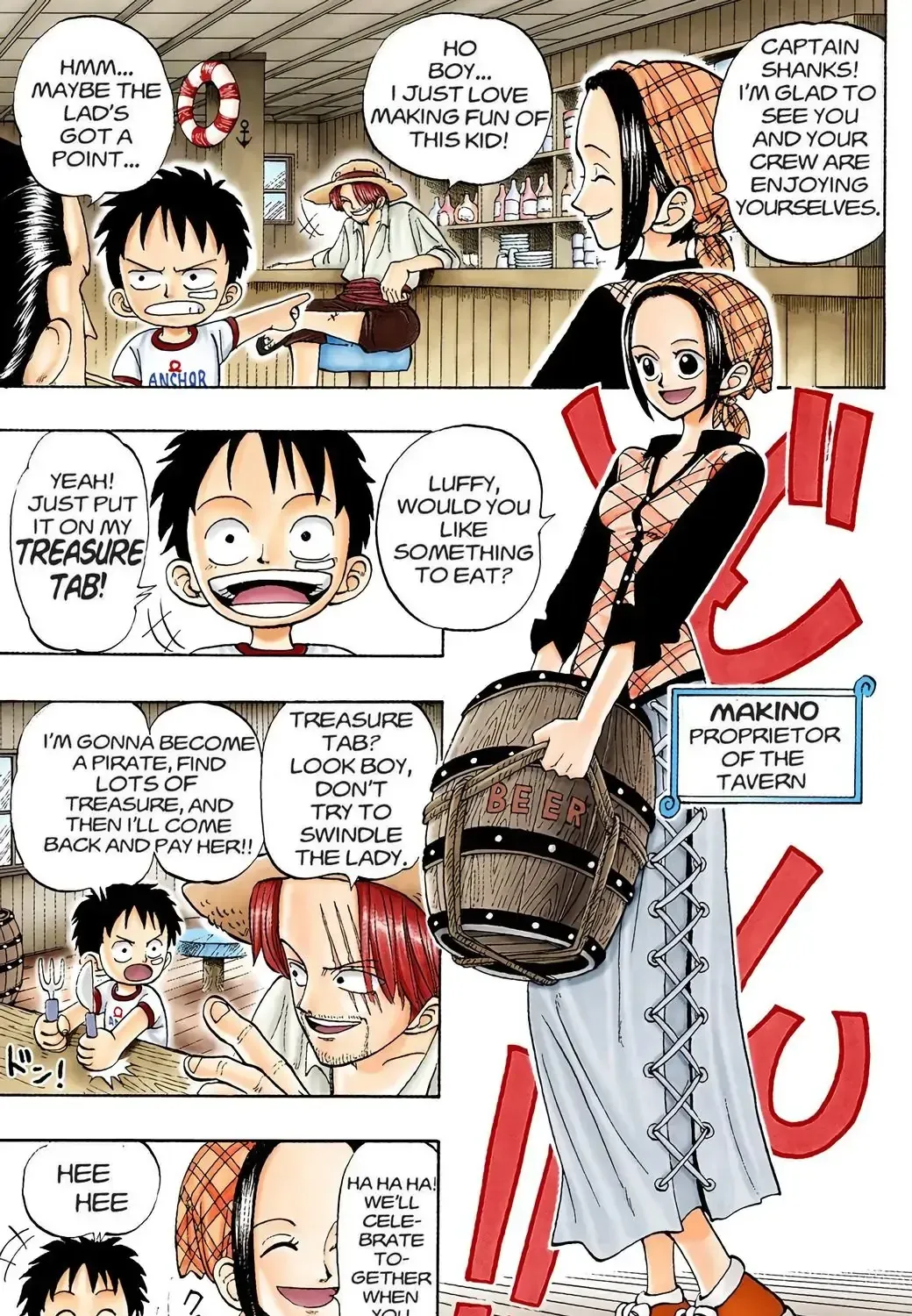 One Piece (Official Colored) Chapter 1 page 25 - 
