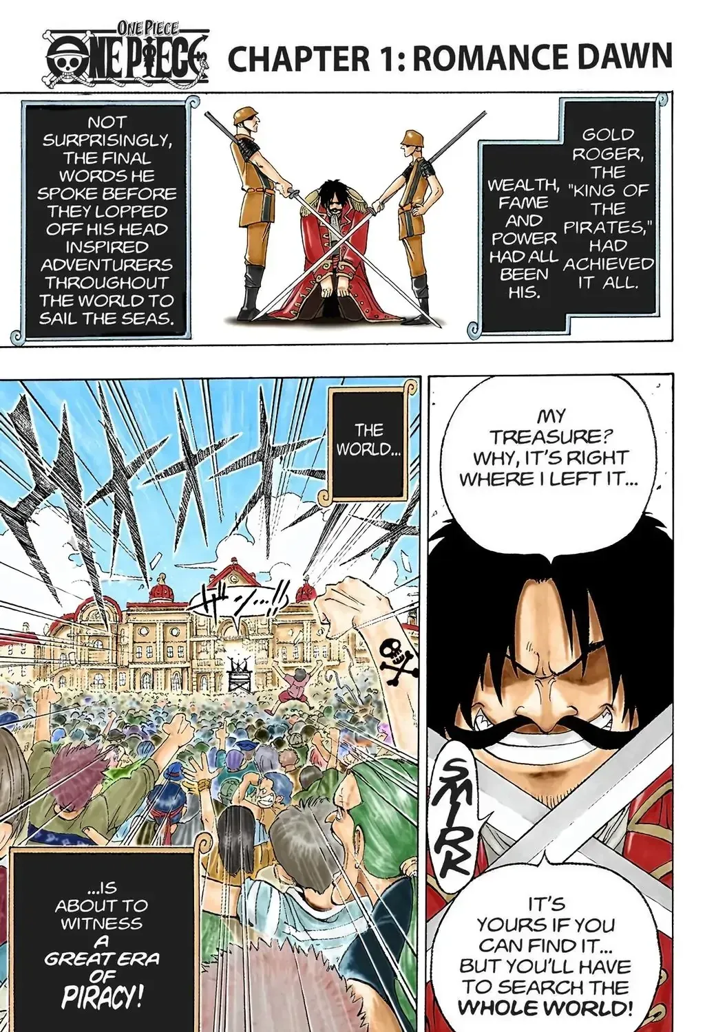 One Piece (Official Colored) Chapter 1 page 7 - 
