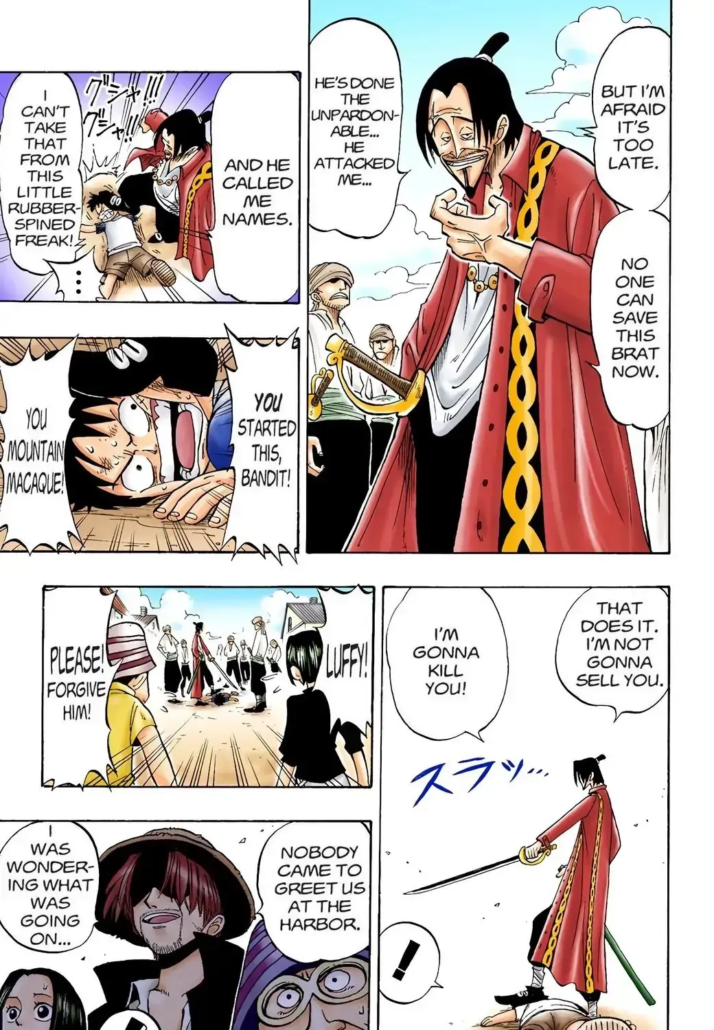 One Piece (Official Colored) Chapter 1 page 61 - 