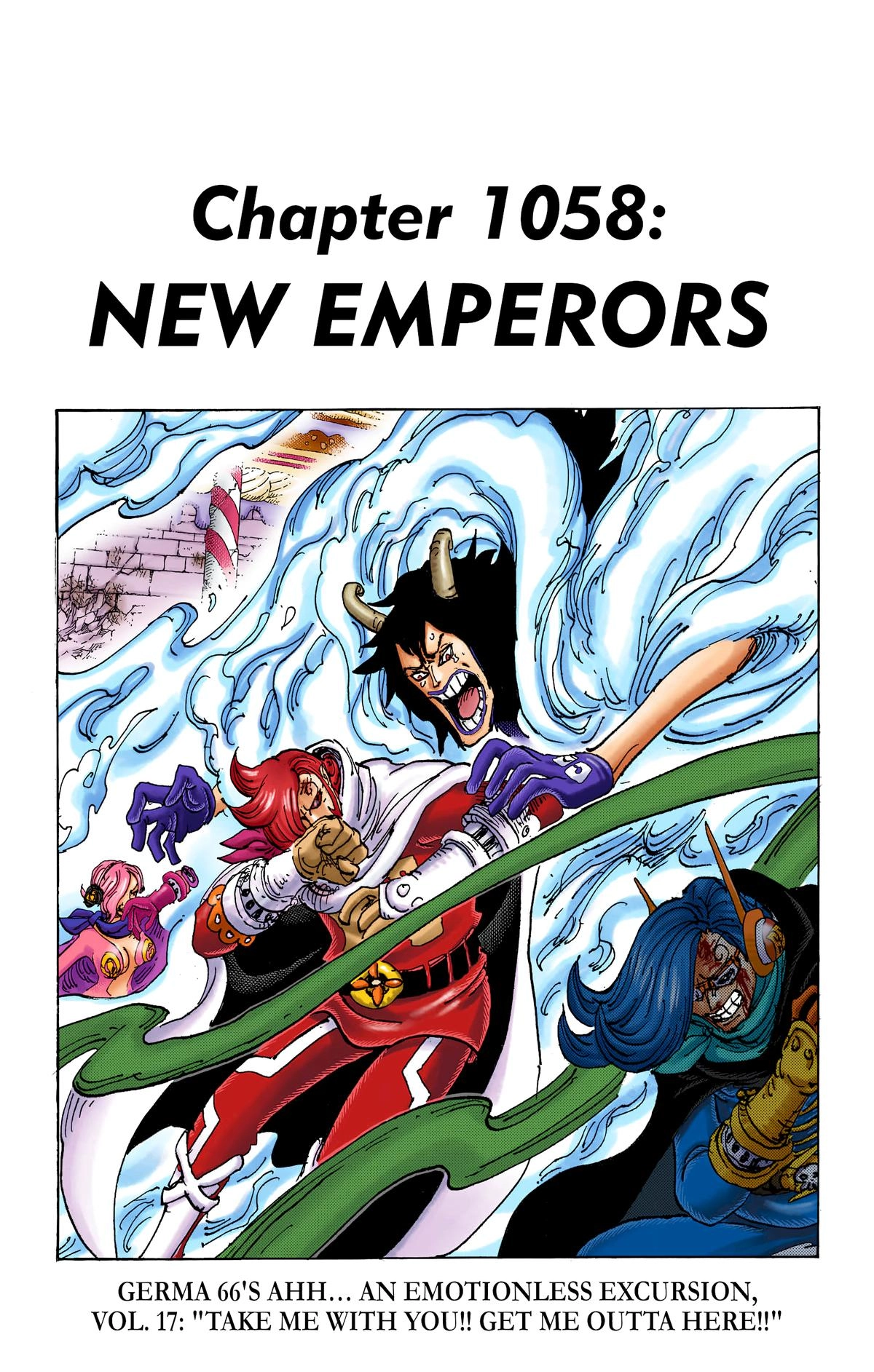 One Piece (Official Colored) Chapter 1058 page 1 - 