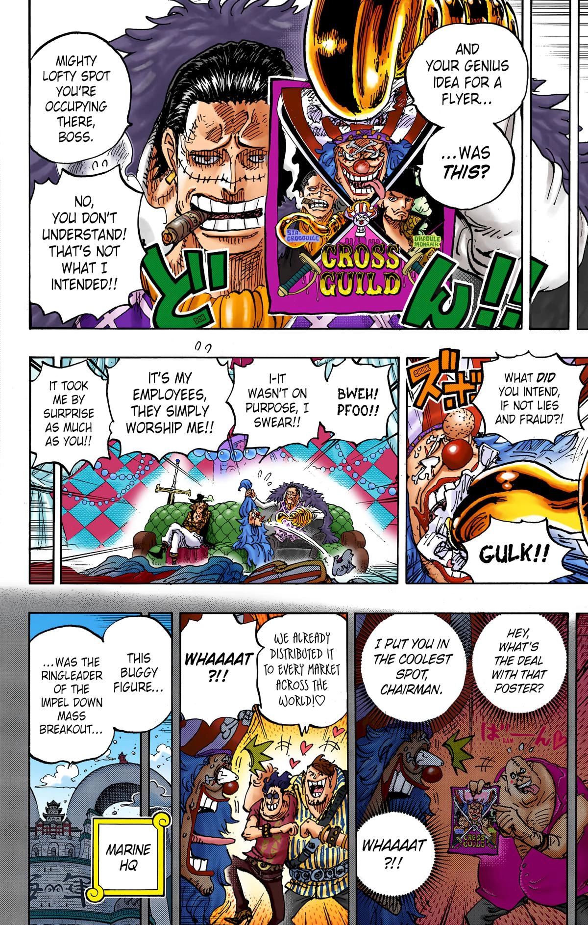 One Piece (Official Colored) Chapter 1058 page 11 - 