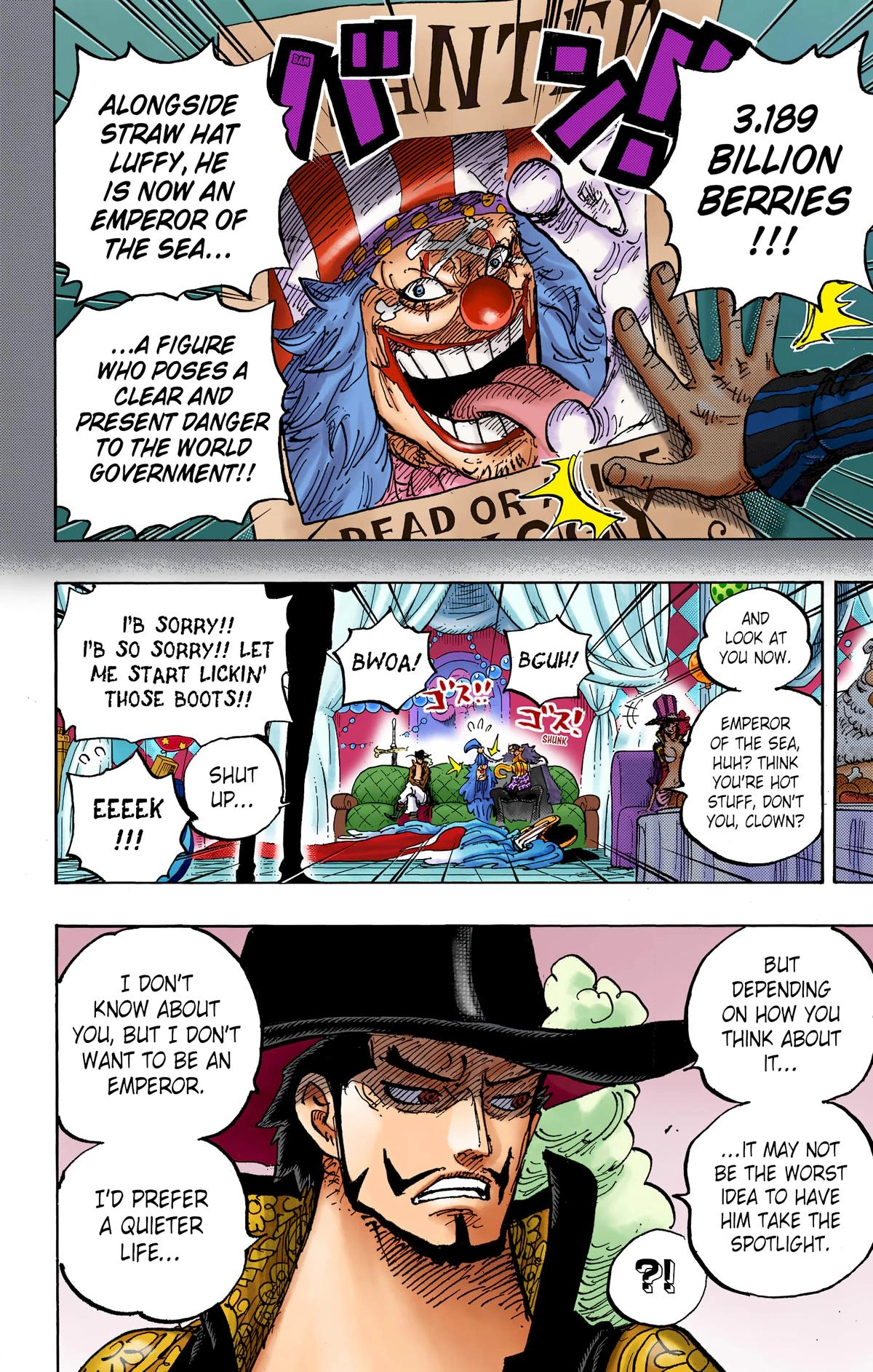 One Piece (Official Colored) Chapter 1058 page 13 - 