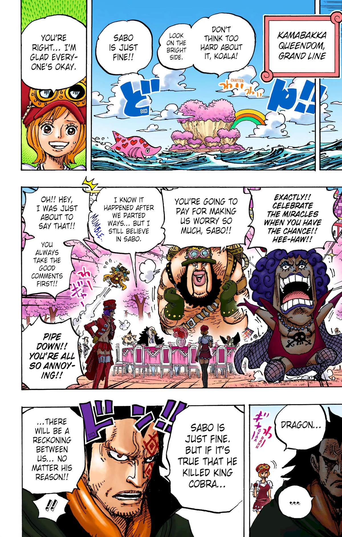 One Piece (Official Colored) Chapter 1058 page 15 - 