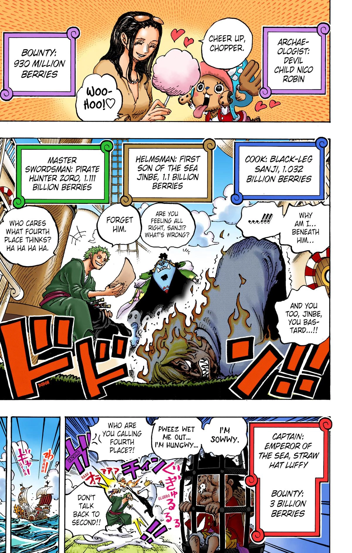 One Piece (Official Colored) Chapter 1058 page 5 - 
