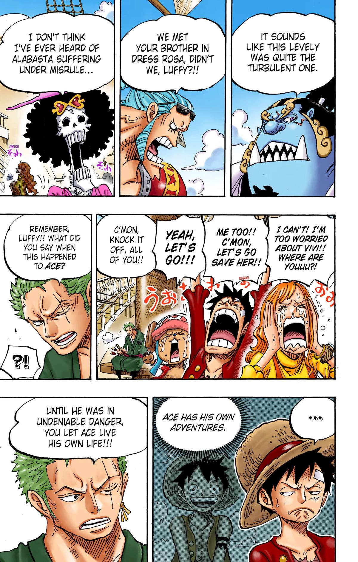 One Piece (Official Colored) Chapter 1060 page 5 - 