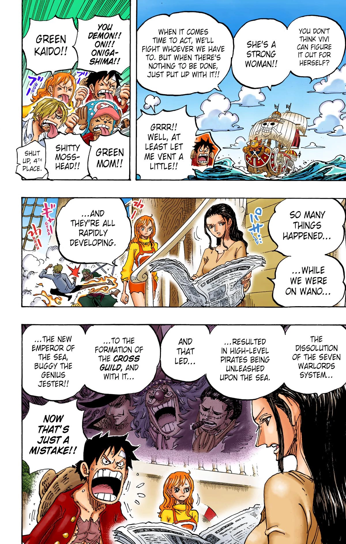 One Piece (Official Colored) Chapter 1060 page 6 - 