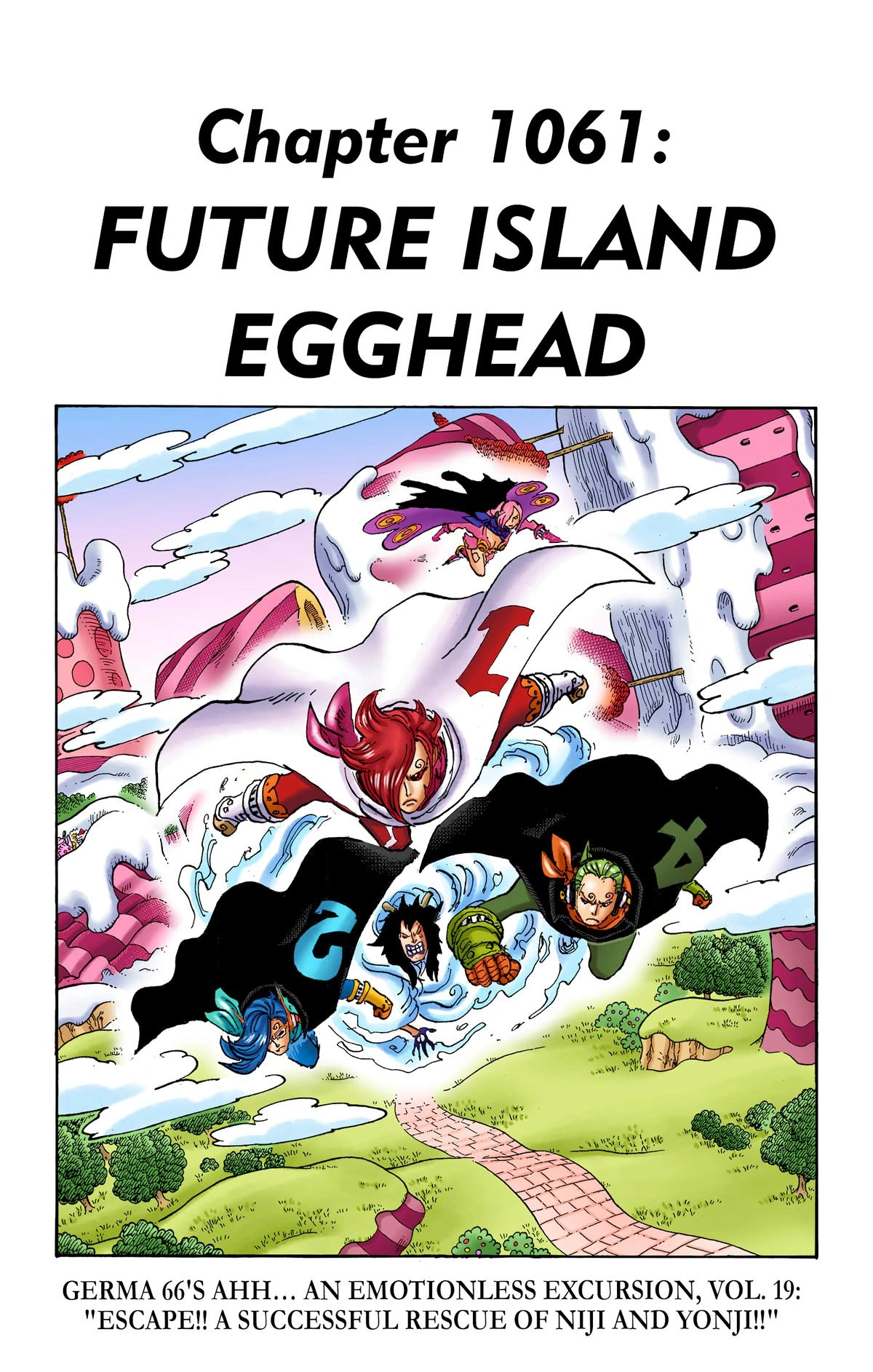 One Piece (Official Colored) Chapter 1061 page 1 - 