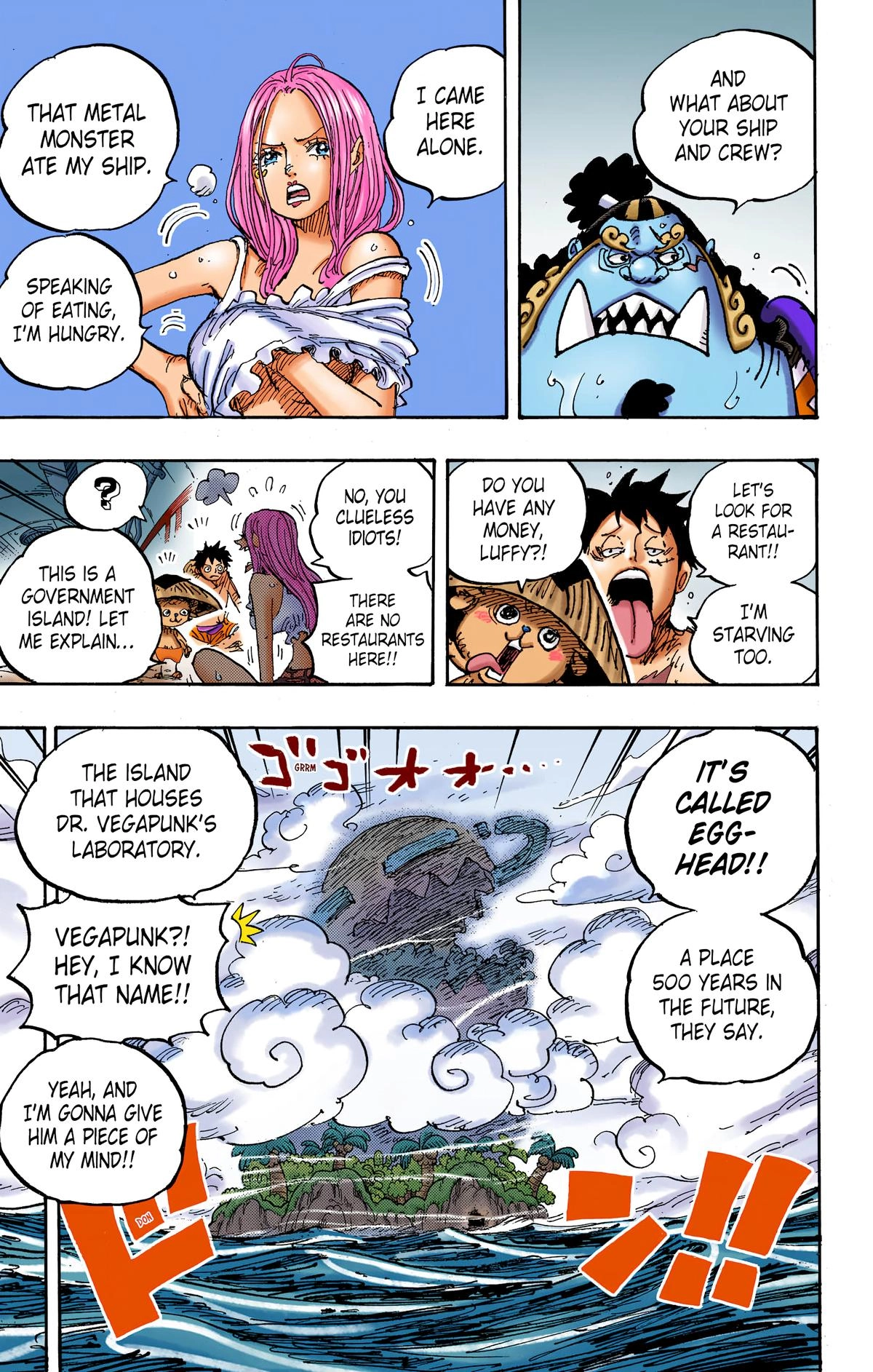 One Piece (Official Colored) Chapter 1061 page 11 - 