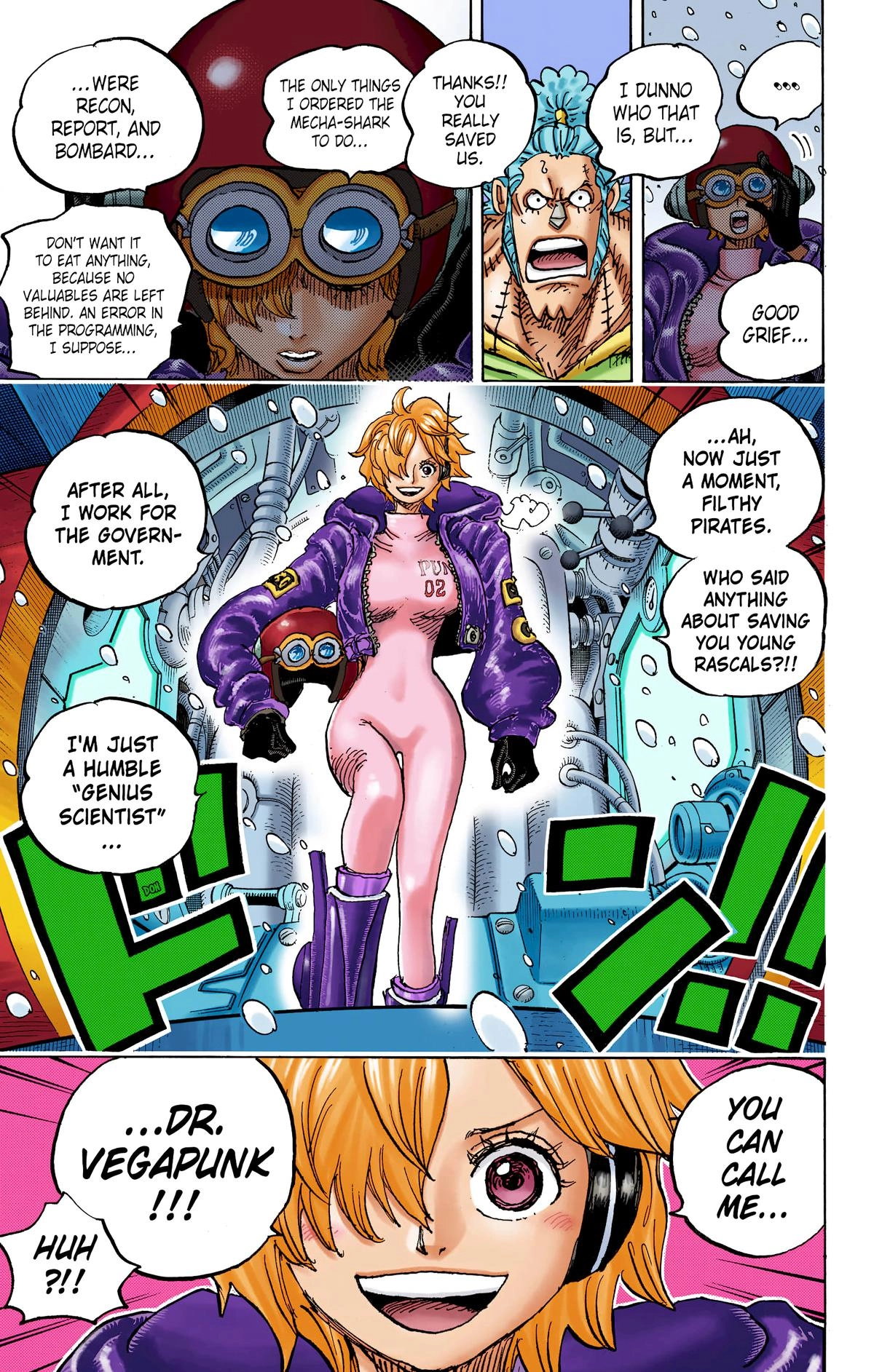 One Piece (Official Colored) Chapter 1061 page 13 - 