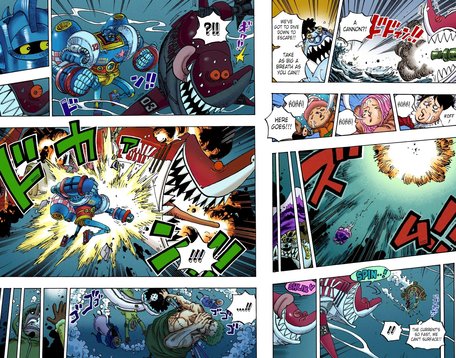 One Piece (Official Colored) Chapter 1061 page 7 - 