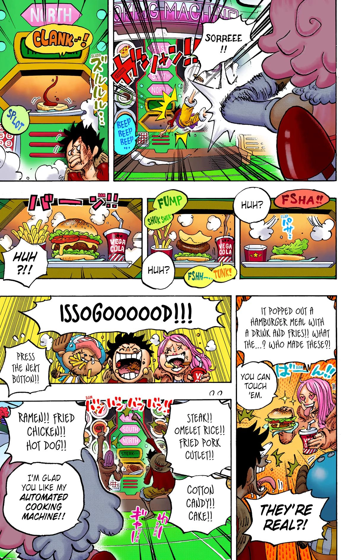 One Piece (Official Colored) Chapter 1062 page 11 - 