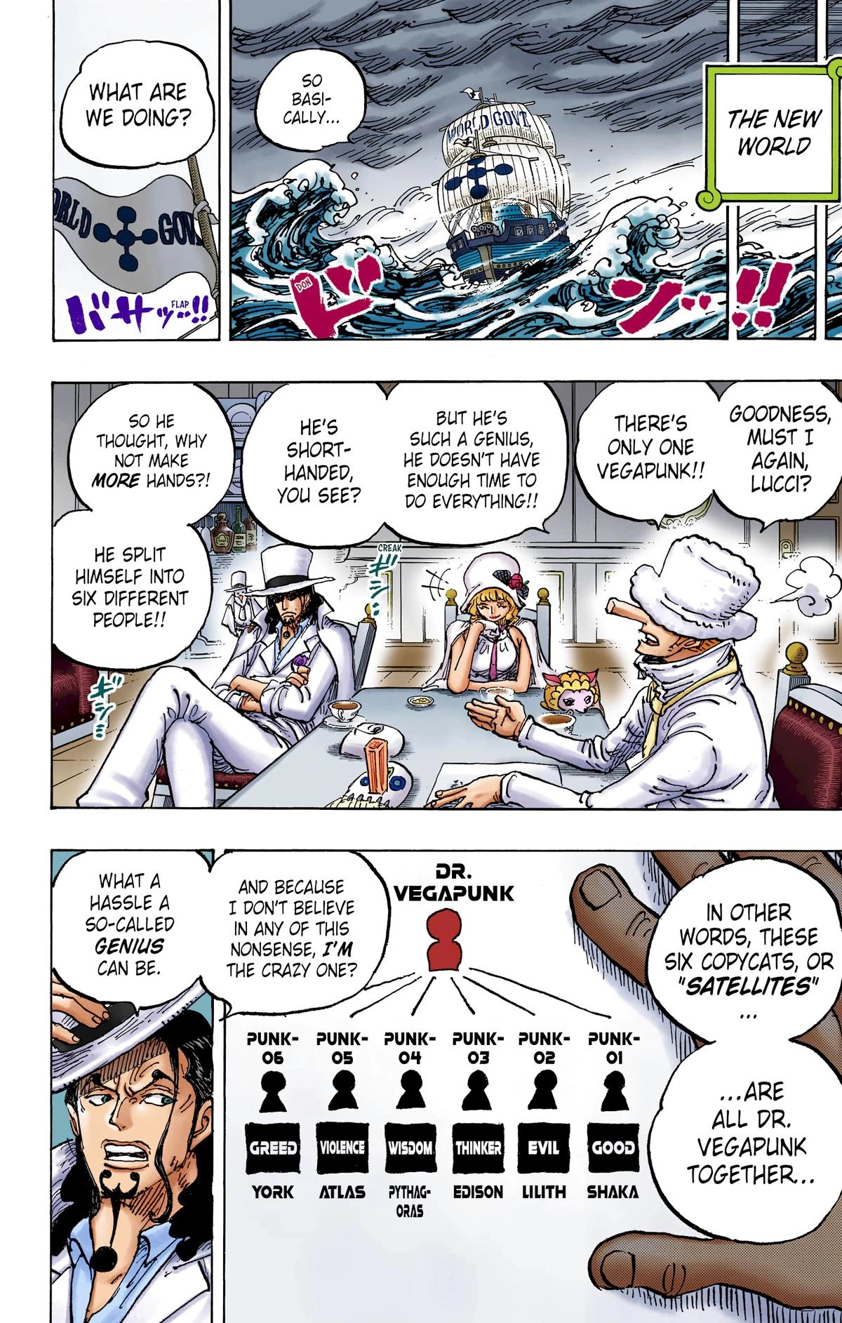 One Piece (Official Colored) Chapter 1062 page 14 - 