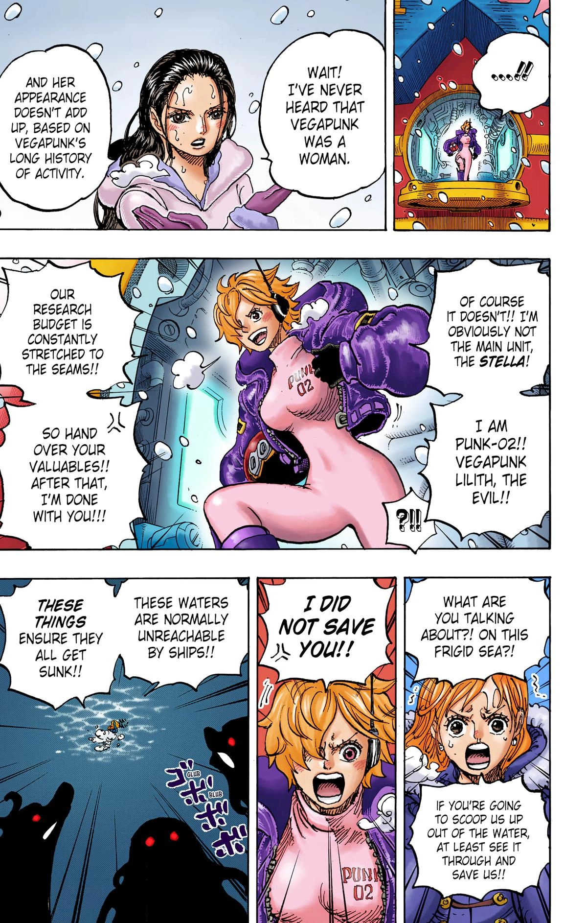 One Piece (Official Colored) Chapter 1062 page 3 - 