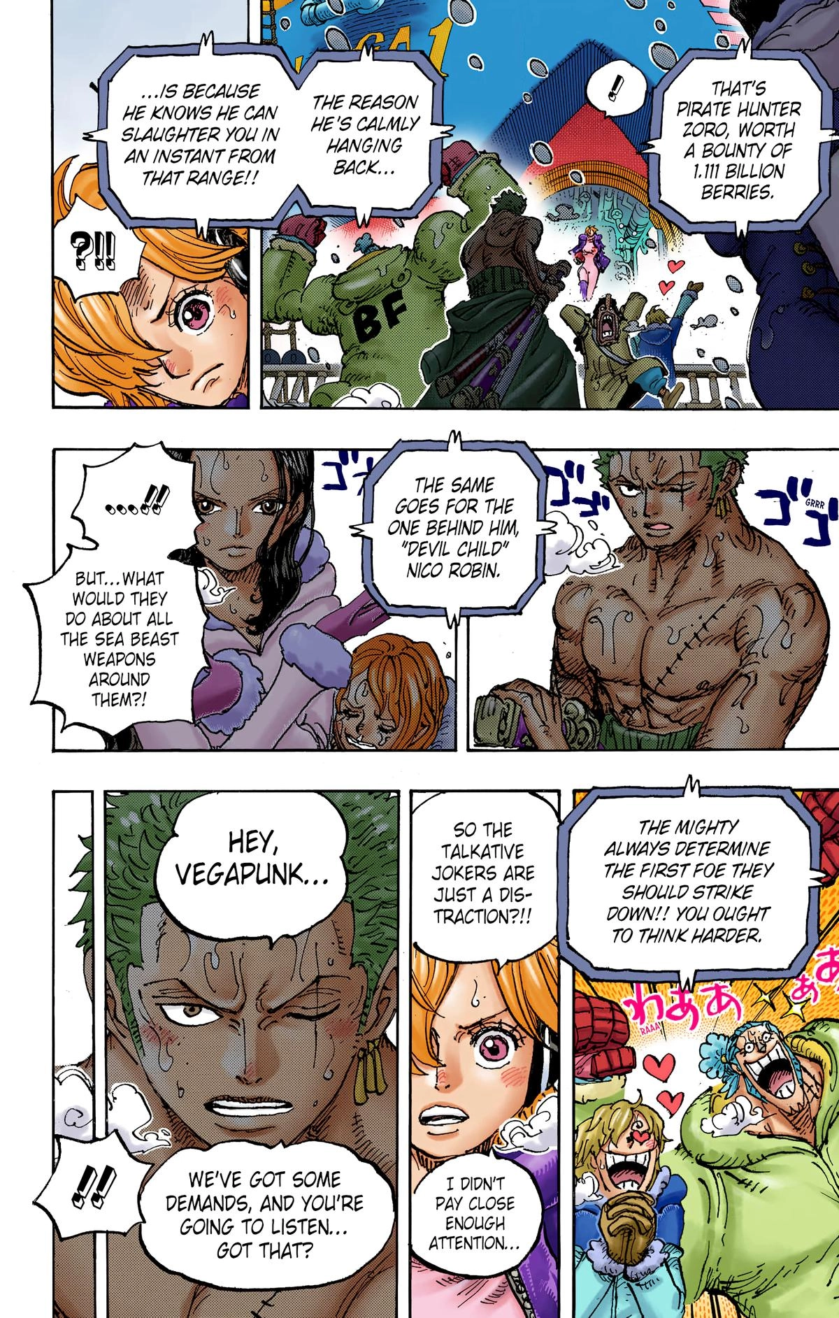 One Piece (Official Colored) Chapter 1062 page 5 - 