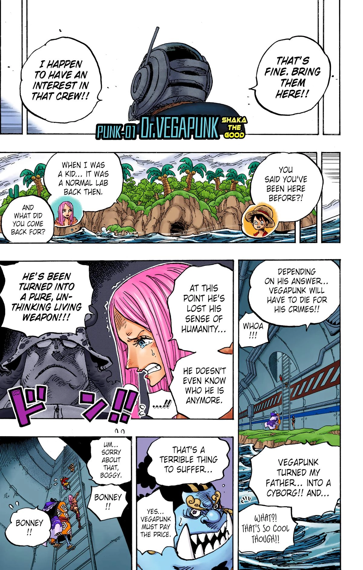 One Piece (Official Colored) Chapter 1062 page 6 - 