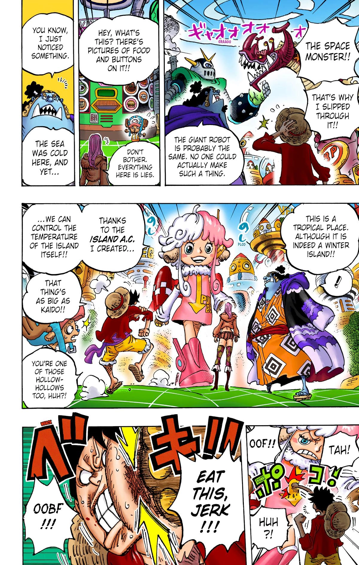 One Piece (Official Colored) Chapter 1062 page 10 - 