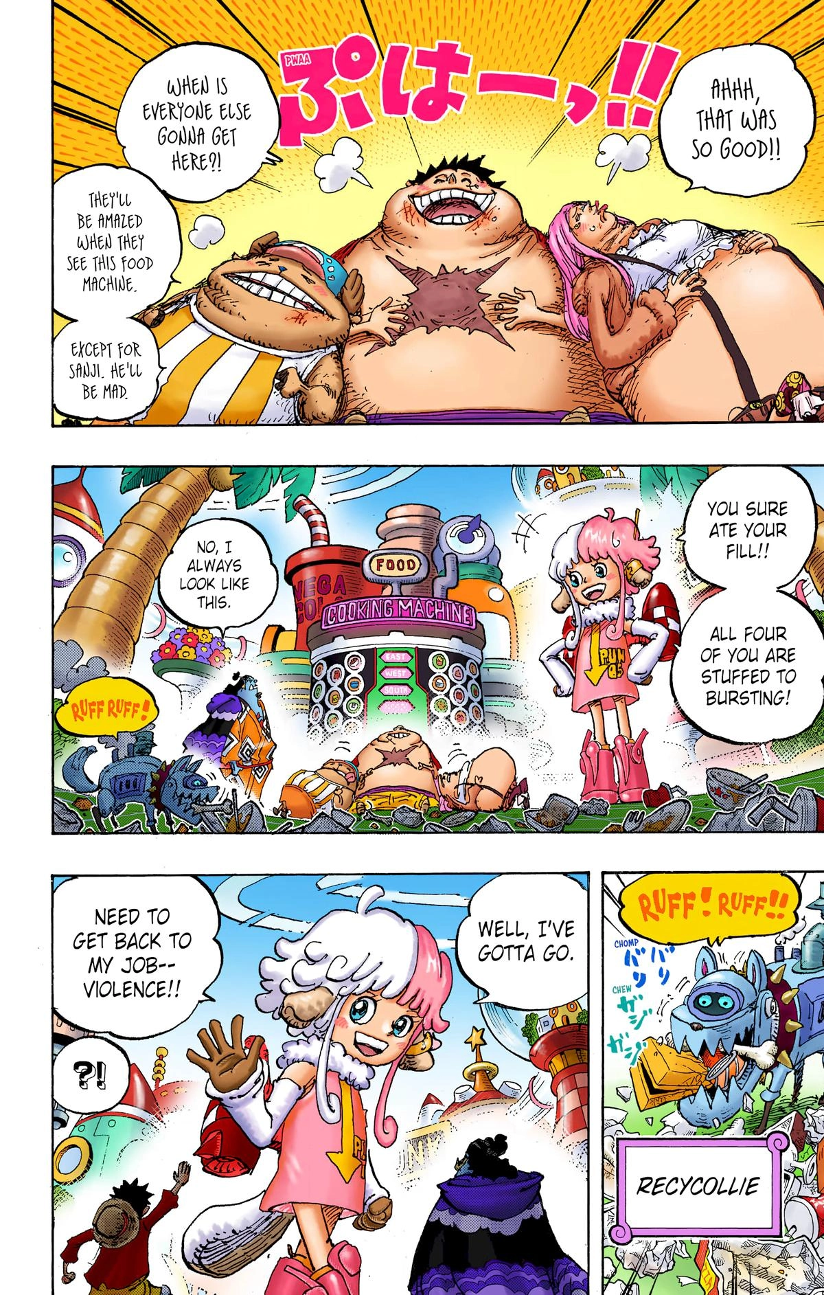 One Piece (Official Colored) Chapter 1063 page 2 - 