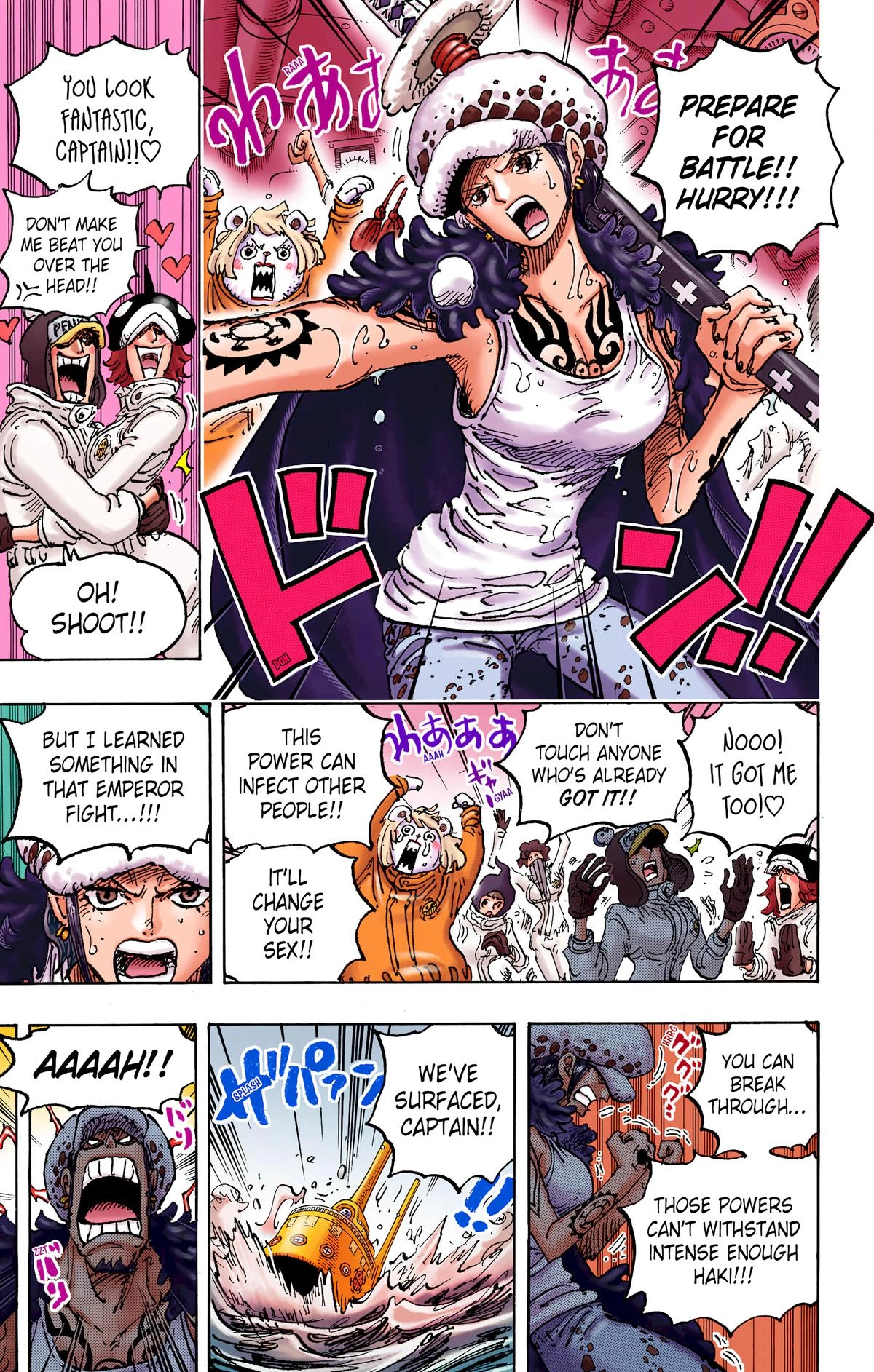 One Piece (Official Colored) Chapter 1063 page 10 - 