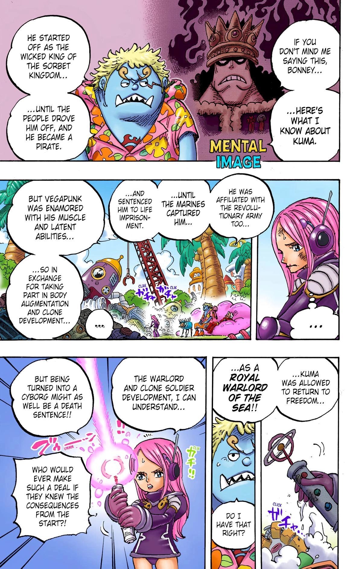 One Piece (Official Colored) Chapter 1064 page 10 - 