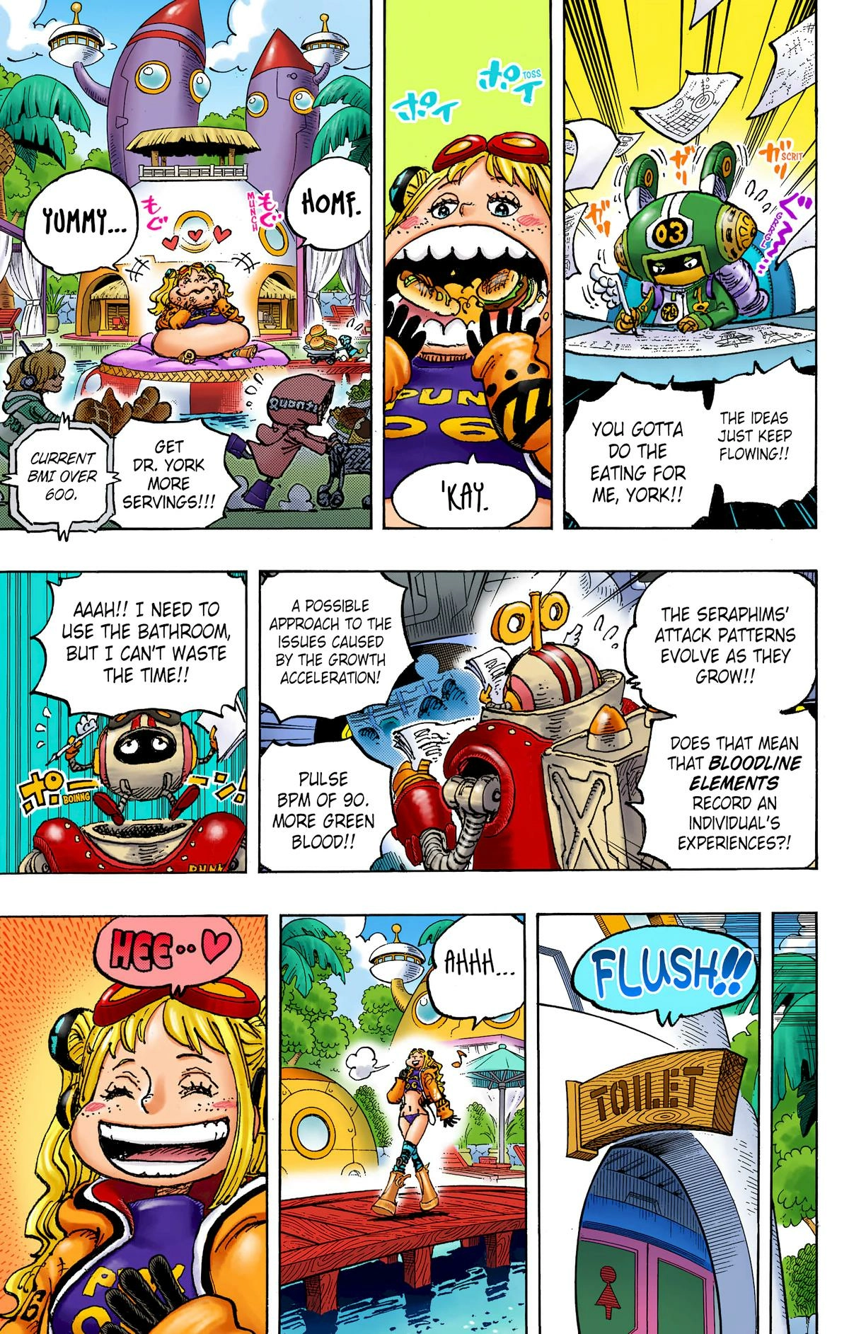 One Piece (Official Colored) Chapter 1065 page 14 - 