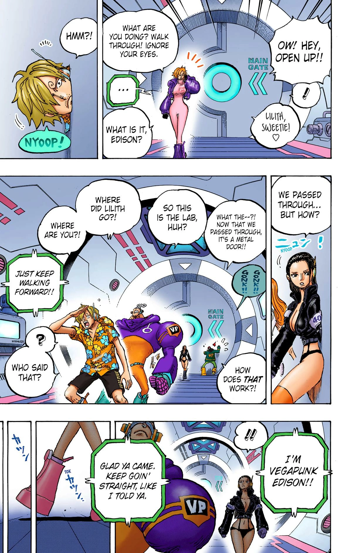 One Piece (Official Colored) Chapter 1065 page 5 - 